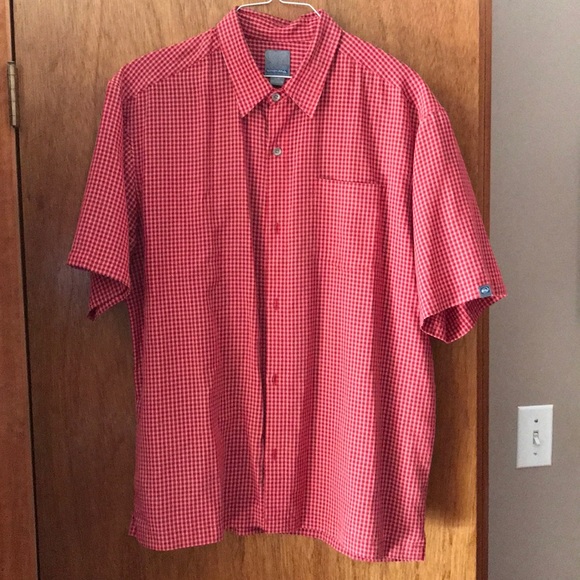 EUC Mens Quicksilver short sleeve button up. Sz Lg - Picture 1 of 4